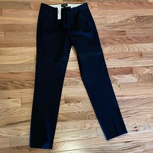 J Crew Maddie pants size 2 in Navy NWT